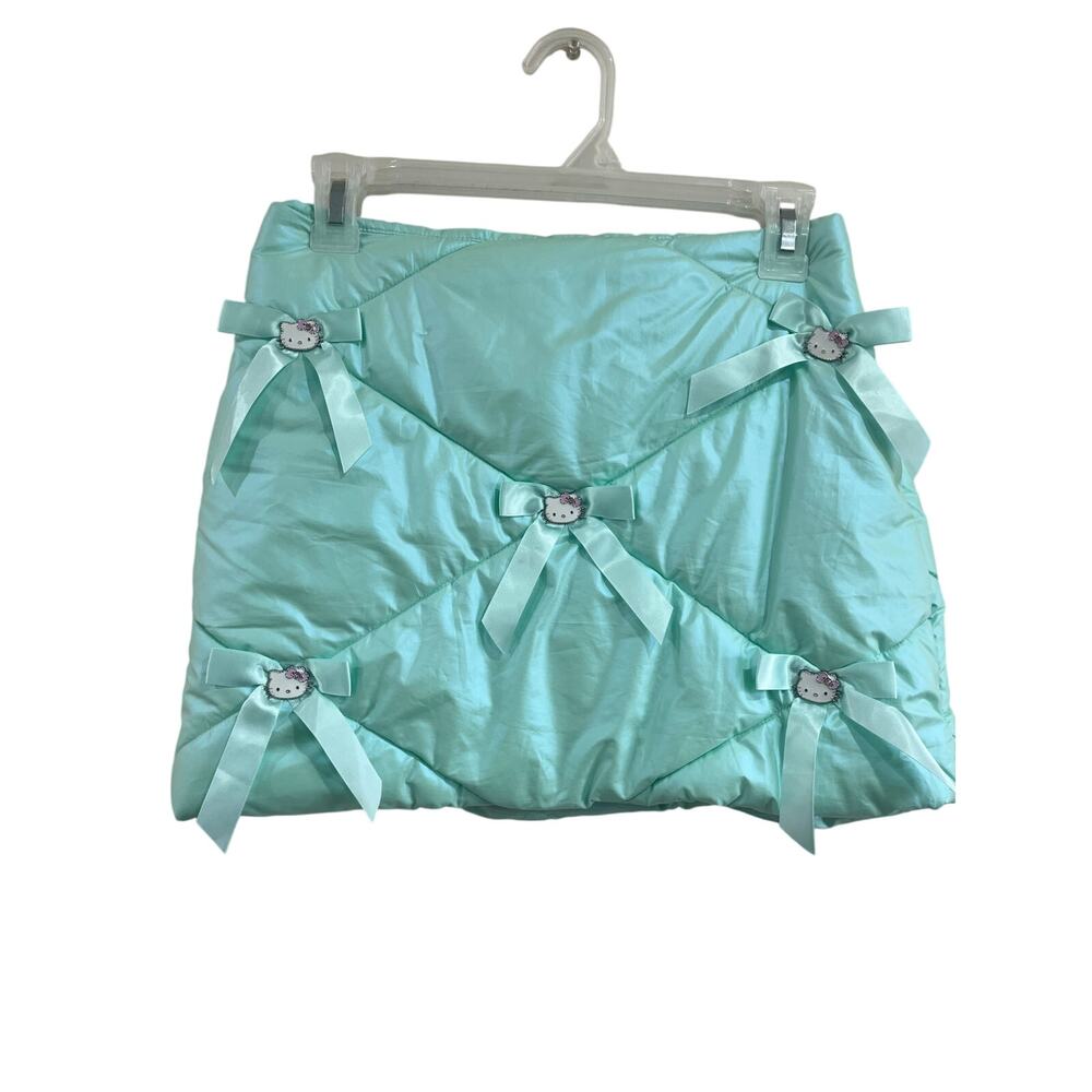 Hello Kitty Forever 21 Mini Skirt S Y2K Kawaii Bow Detail Sanrio Rare Cute